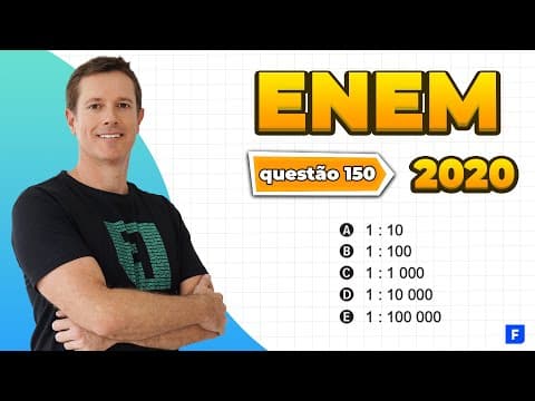 Thumbnail da aula: 🔵 QUESTION 150 (YELLOW TEST) - ENEM 2020 Mathematics: Water tank