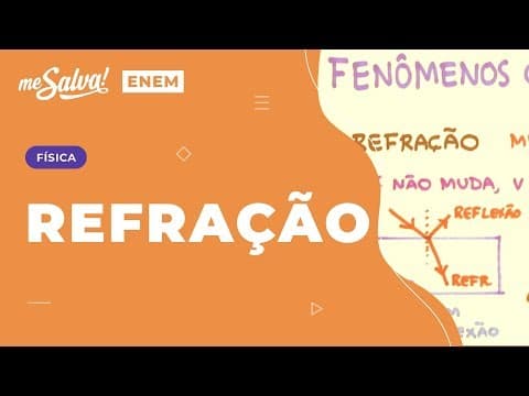 Thumbnail da aula: Refração Aula 7 OND07