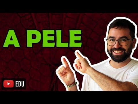 Thumbnail da aula: A Pele - Aula 03 - Módulo VII: Fisiologia Humana | Prof. Gui