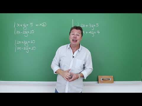 Thumbnail da aula: Método da Adição (Sistemas de Equações) - Matemática Básica