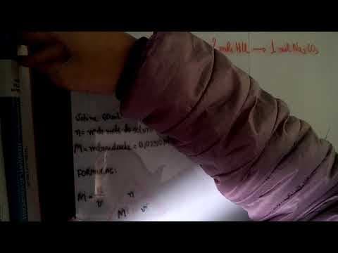 Thumbnail da aula: Química Experimental / 2016 (molaridade) O Ácido clorídrico (HCL) é muito utilizado