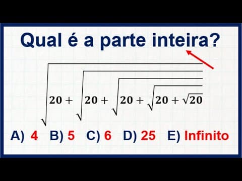 Thumbnail da aula: 💟 Radicais - A Matemática é LINDA! #30 💟