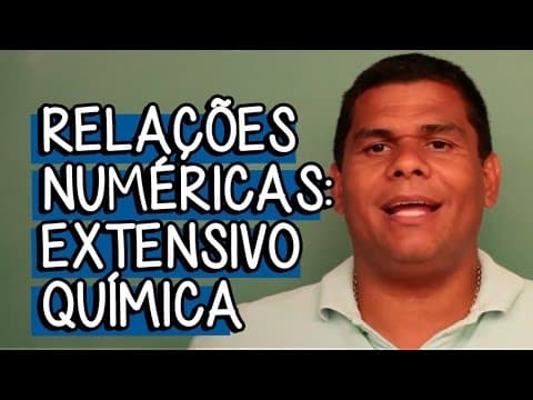 Thumbnail da aula: Relações Numéricas: Massa Atômica, Massa Molecular e Massa Molar - Extensivo Química | Descomplica