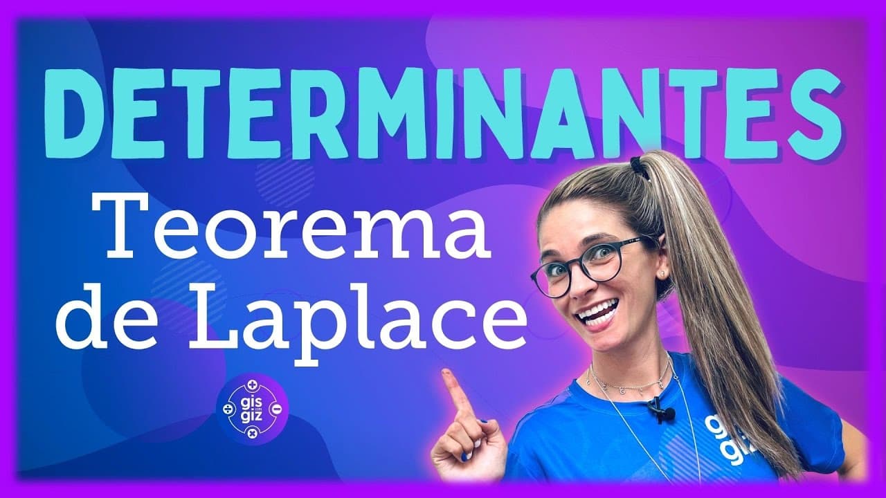 Thumbnail: DETERMINANTES | TEOREMA DE LAPLACE |