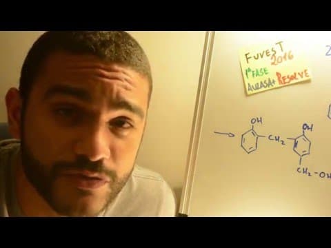 Thumbnail da aula: FUVEST 2016 - Química 21 - Reações Orgânicas - 1ª fase Prova V - Aulas A+ Resolve