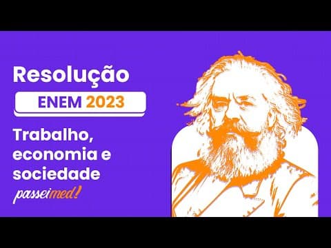 Thumbnail da aula: ENEM 2023 - TRABALHO ECONOMIA E SOCIEDADE | Durante a Revolução Francesa, um...