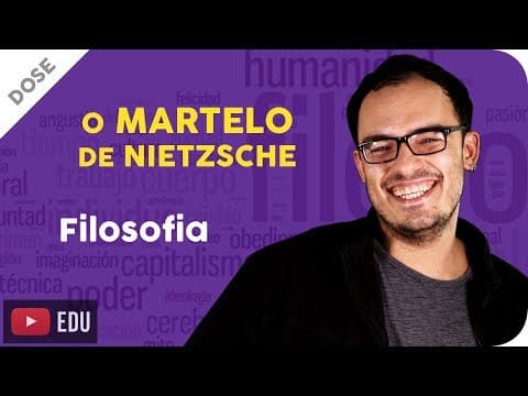 Thumbnail da aula: O Martelo de Nietzsche | Dose Filosófica
