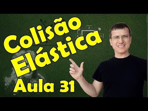 Thumbnail da aula: COLISÃO ELÁSTICA E COEFICIENTE DE RESTITUIÇÃO - DINÂMICA AULA 31 - Prof. Marcelo Boaro