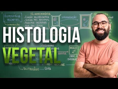 Thumbnail da aula: Introdução à Histologia Vegetal (Tecidos) - Aula 07 - Módulo 5: Botânica