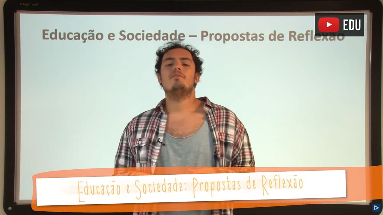 Thumbnail: Videoaulas Poliedro | Educação e Sociedade: Propostas de Reflexão