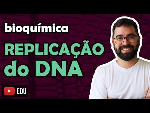 Thumbnail da aula: Replicação (Duplicação) do DNA - EU REGRAVEI ESTA AULA! LINK NA DESCRIÇÃO