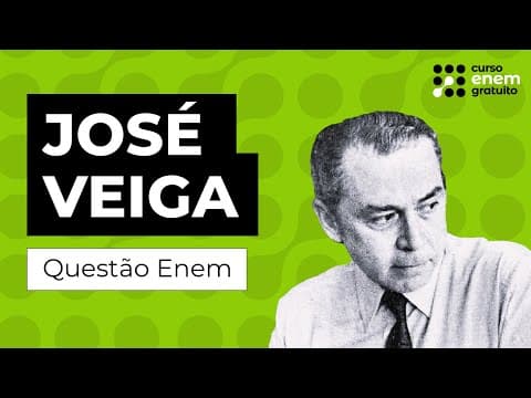Thumbnail da aula: JOSÉ J. VEIGA | Literatura para o Enem | Camila Brambilla
