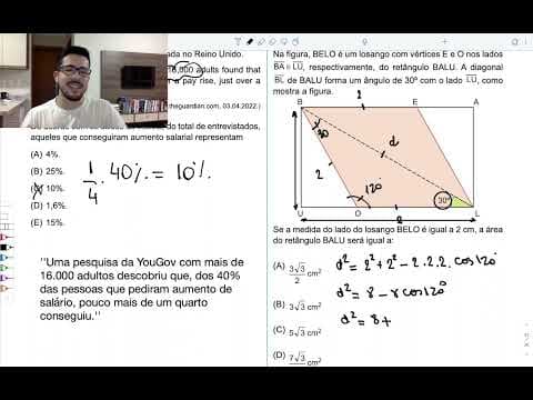Thumbnail da aula: RESOLUÇÃO UNESP 2023 | MATEMÁTICA