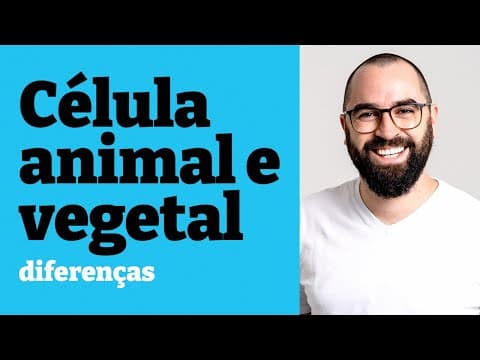 Thumbnail da aula: Célula eucarionte animal e vegetal: diferenças - Aula 16 - Módulo 1 - Prof. Guilherme