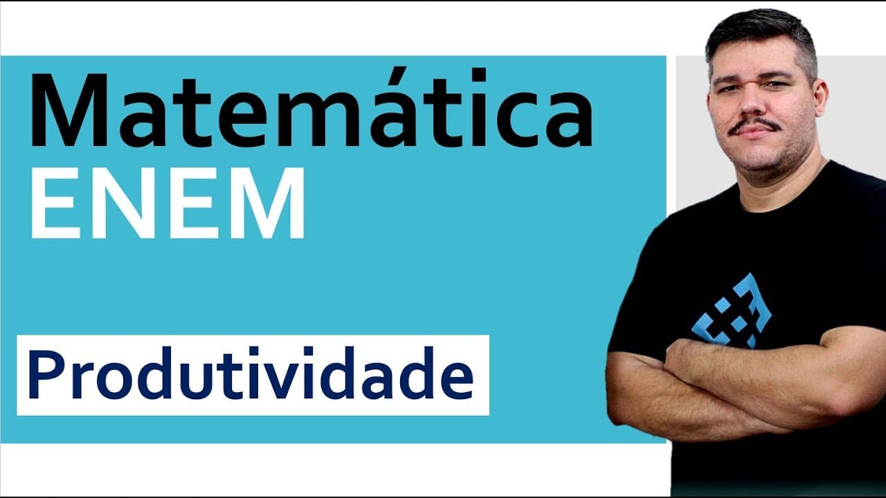 Thumbnail: 💡 ENEM 2018 - 158 (Azul) Matemática - Produção = Produtividade por Área