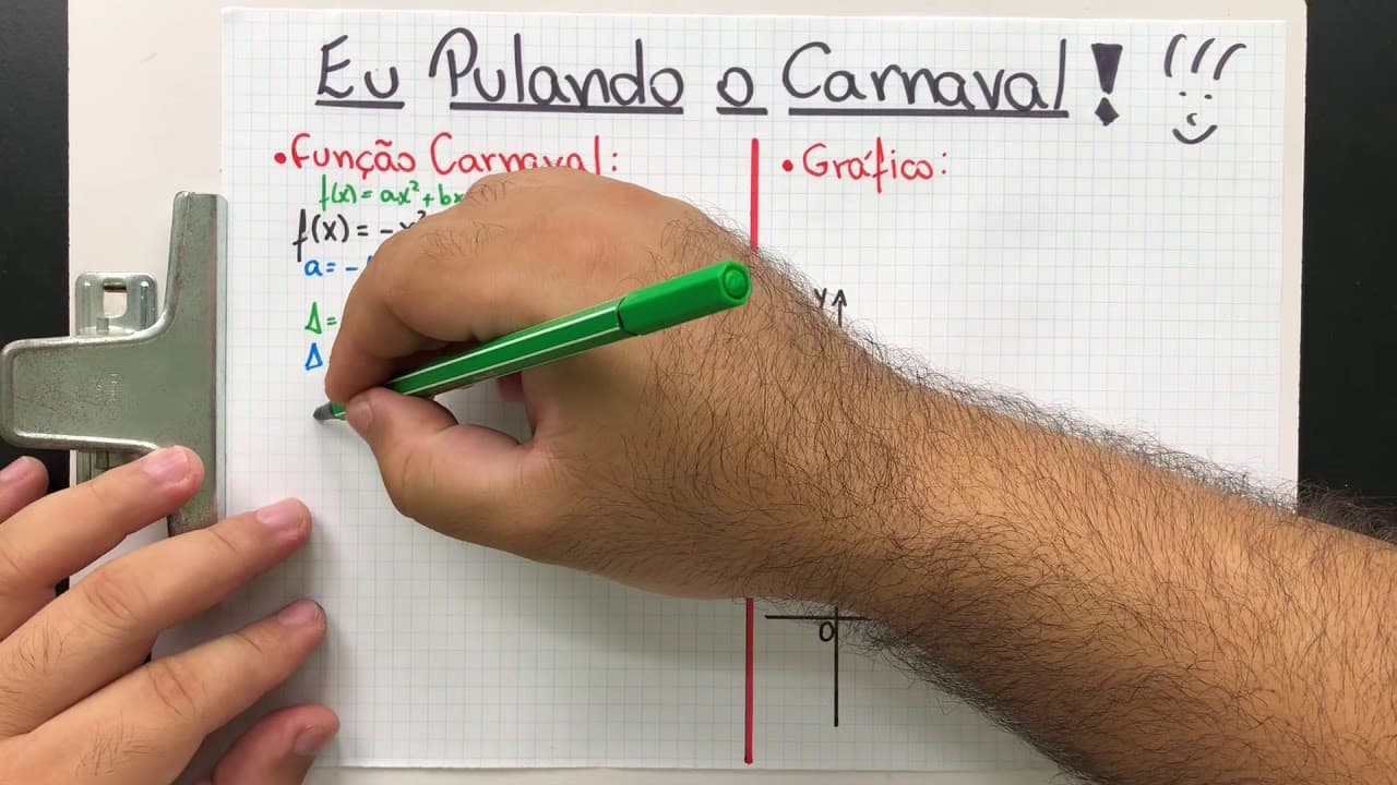 Thumbnail: 💡 DICA 04 - Como PULAR CARNAVAL com FUNÇÃO QUADRÁTICA?