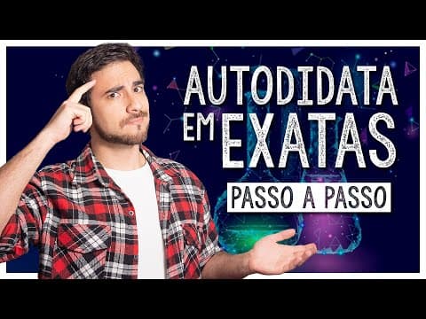 Thumbnail da aula: Como Estudar EXATAS Sozinho || FÍSICA, QUÍMICA e MATEMÁTICA