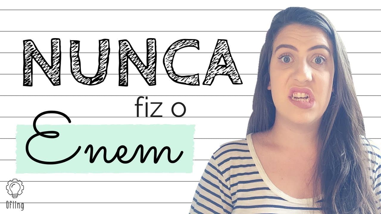 Thumbnail: Se você nunca fez o Enem, clique aqui AGORA