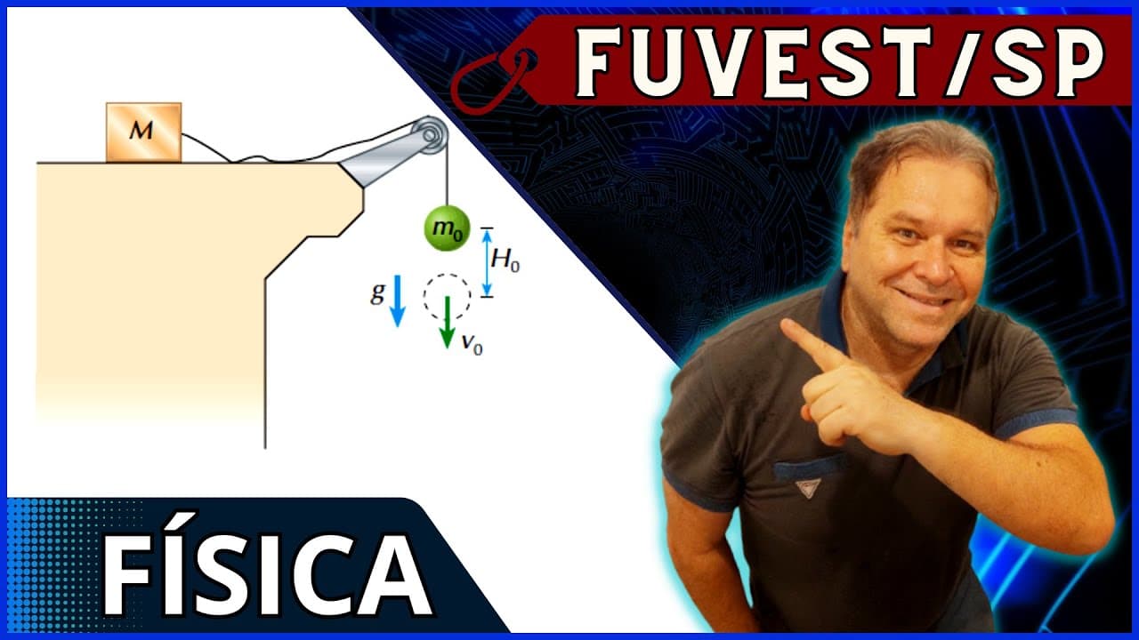 Thumbnail: FUVEST/SP - FÍSICA - LEIS DE NEWTON ( 1ª fase 2006)
