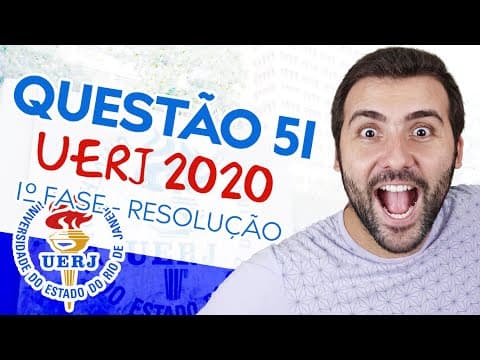 Thumbnail da aula: UERJ 2020 - QUESTÃO 51 DE GEOGRAFIA - RESOLUÇÃO 1° EXAME DE QUALIFICAÇÃO