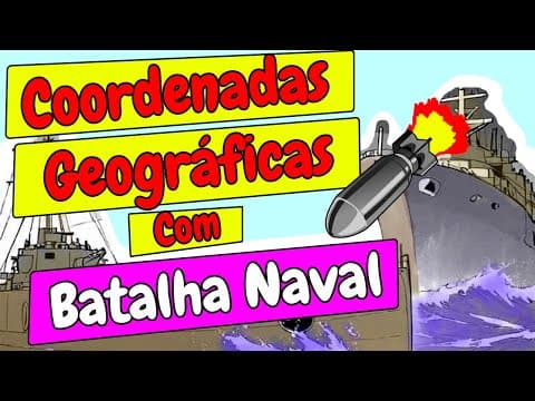Thumbnail da aula: Ensine Coordenadas Geográficas com Batalha Naval (Download Grátis)