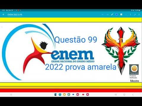 Thumbnail da aula: ENEM 2022 questão 99, Afim de classificar as melhores rotas em um aplicativo de trânsito