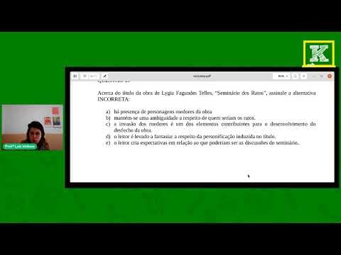 Thumbnail da aula: Podcast Papo literário | Revisão com exercícios - Obras UNICAMP