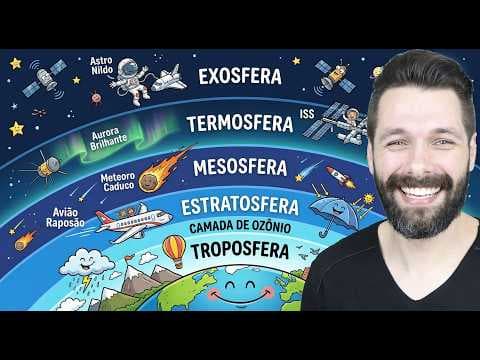 Thumbnail da aula: CAMADAS DA ATMOSFERA | Ciências com Samuel Cunha