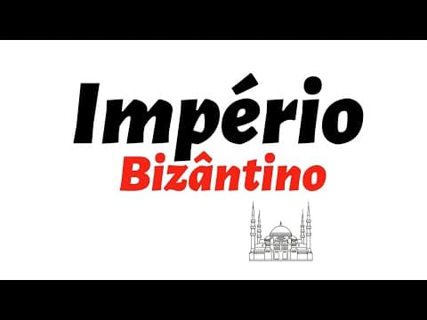 Thumbnail da aula: Império Bizantino #constantinopla