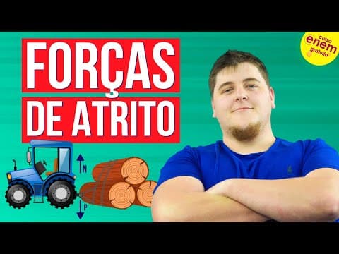 Thumbnail da aula: FORÇAS DE ATRITO | Resumo de Física para o Enem