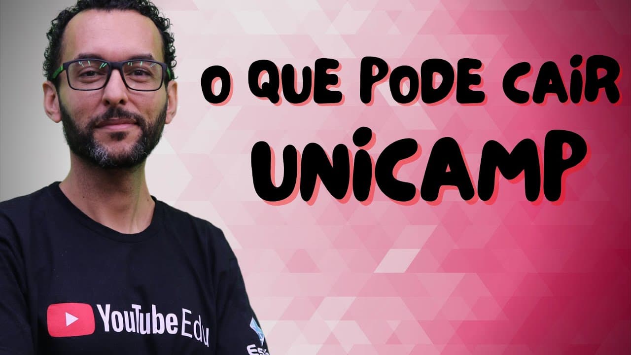 Thumbnail: O que pode cair na UNICAMP | Geografia | GabaritaGeo