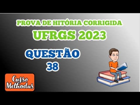 Thumbnail da aula: 38 de 2023 da prova de história da UFRGS - Na última segunda feira, o jovem imigrante congolês Moise