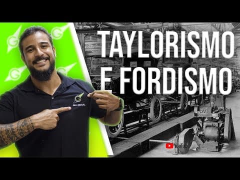 Thumbnail da aula: Taylorismo e Fordismo - Geobrasil {Prof. Rodrigo Rodrigues}