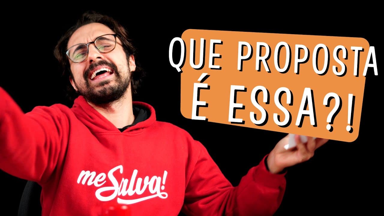Thumbnail: O CORRETOR SINCERÃO | Cadê os 5 elementos? | #FiqueEmCasa e Estude #Comigo para a Redação do ENEM