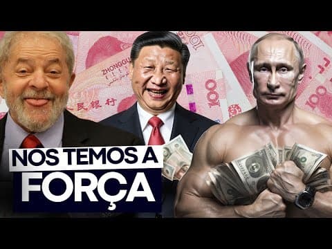 Thumbnail da aula: BRICS decreta o FIM do DÓLAR | Todo mundo quer o BRICS | Geopolítica