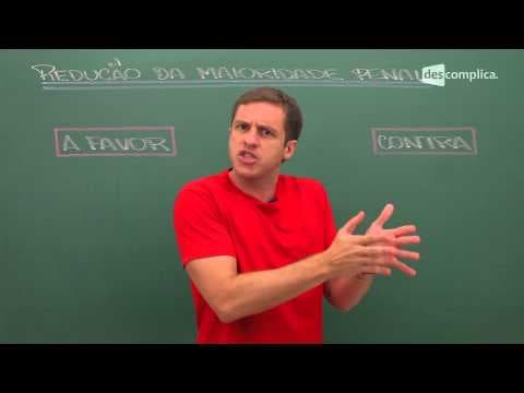 Thumbnail da aula: Redução da Maioridade Penal - Plantão Descomplica