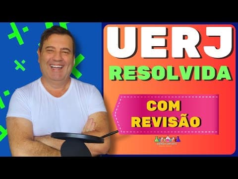 Thumbnail da aula: 💡 UERJ - A ionização do ácido cianídrico é representada pela equação química