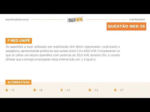 Thumbnail da aula: 01 LISTA 3 exemplo MED 29