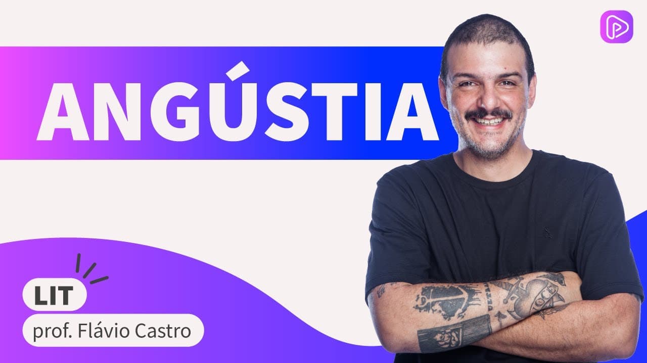 Thumbnail: OBRAS FUVEST 2020: ANGÚSTIA, GRACILIANO RAMOS | LITERATURA | prof. Flávio Castro