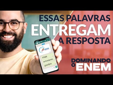 Thumbnail da aula: Atenção às palavras-chaves do enunciado! | Como interpretar melhor as questões?