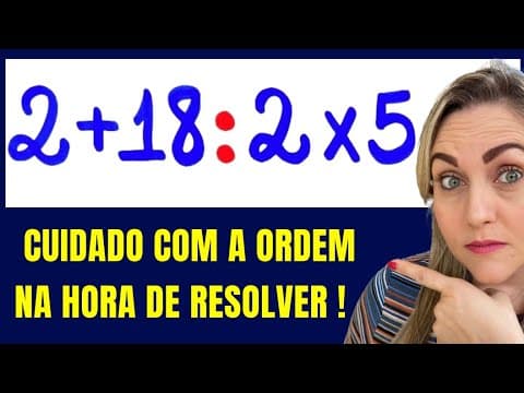 Thumbnail da aula: 🤔QUAL É A RESPOSTA CERTA ???Matemática básica todo dia.📚🚀