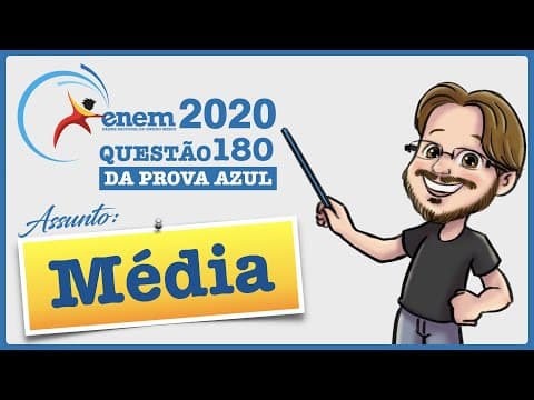 Thumbnail da aula: ENEM 2020 || Média || Com o objetivo de contratar uma empresa responsável pelo serviço de