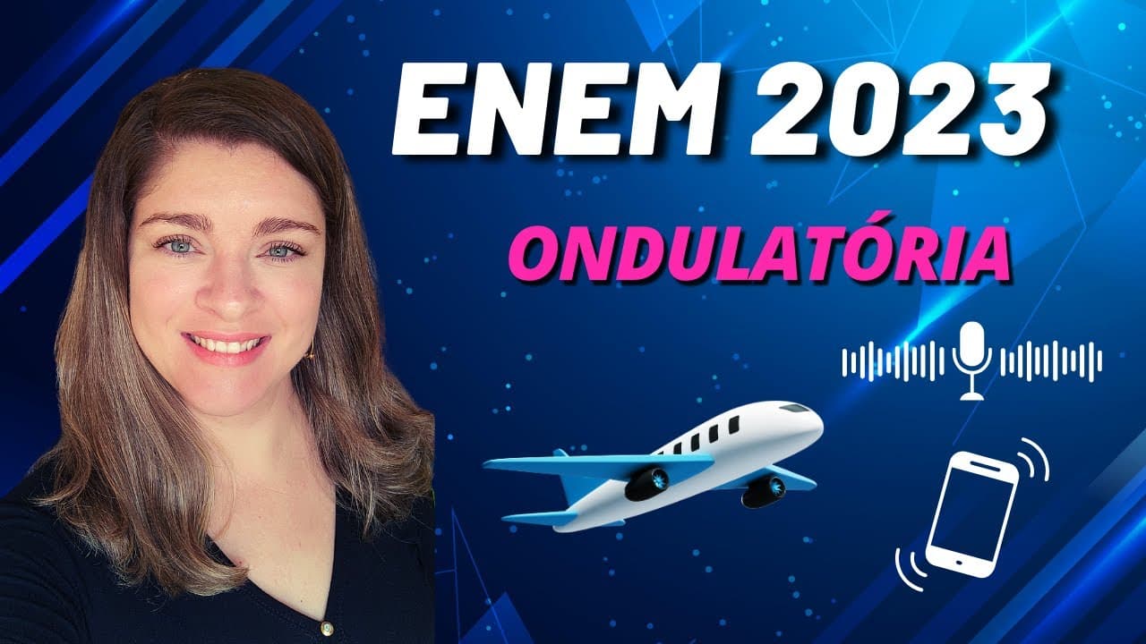 Thumbnail: Ondulatória | (Enem 2023) É comum em viagens de avião sermos solicitados a desligar aparelhos