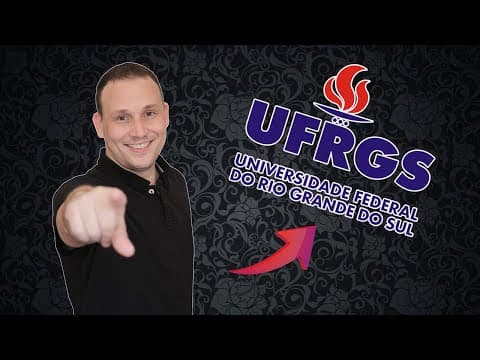 Thumbnail da aula: VAMOS ARREBENTAR EM HISTÓRIA NO VESTIBULAR UFRGS!!!