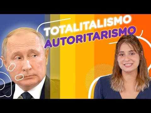 Thumbnail da aula: Totalitarismo e Autoritarismo | Definição e Características segundo Norberto Bobbio