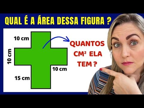 Thumbnail da aula: 🤯😱 COMO CALCULAR ESSA ÁREA ??? Matemática básica todo dia.📚🚀