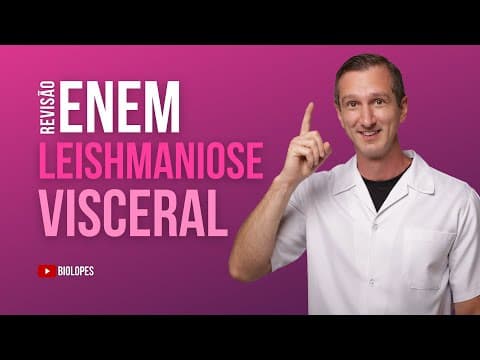 Thumbnail da aula: ENEM 2023 - A leishmaniose visceral é uma zoonose causada por um protozoário do gênero Leishmania...