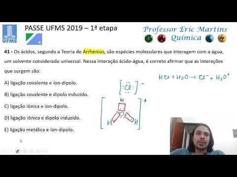 Thumbnail da aula: Resolução PASSE UFMS 1ª etapa, Triênio 2019 - 2021, Química