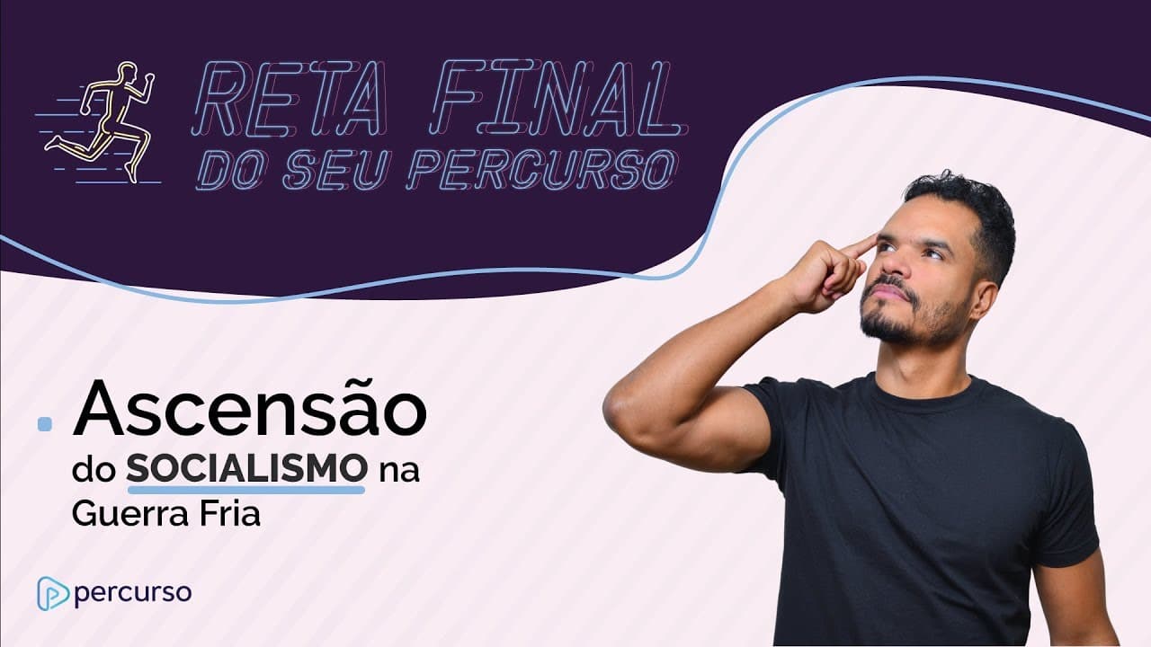 Thumbnail: Reta Final | Ep. #2 - A Ascensão do Socialismo na Guerra Fria, com prof. Junio e prof. Bruno