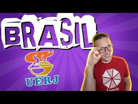 Thumbnail da aula: LISTA DE QUESTÕES DO VESTIBULAR UERJ SOBRE A HISTÓRIA DO BRASIL